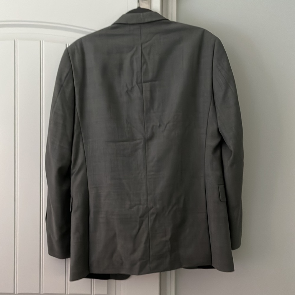 NWOT Preppy Tommy Hilfiger/Neiman Marcus Gray Wool Suit - Picture 2 of 16